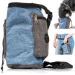 Saszetka na smakołyki dla psa Niebieska