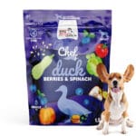 Syta Micha Sucha Karma dla Psa Kaczka, Jagody i Szpinak 1,5 kg Bezzbożowa