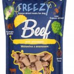 SYTA MICHA Liofilizowane przysmaki dla psa Wołowina z Ananasem FREEZY 40 g