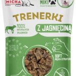Syta Micha Przysmaki dla psa Trenerki z Jagnięciną Naturalne Smaczki 80 g