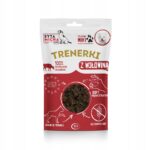 Syta Micha Przysmaki dla psa Trenerki z Wołowiną Naturalne Smaczki 80 g