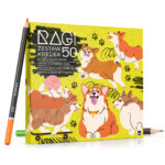 Zestaw Kredek 50 kolorów Kredki Ołówkowe Miękkie Artystyczne Profesjonalne - obrazek 3