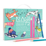 Kredki Olejne Miękkie Artystyczne Profesjonalne Zestaw w Etui 72 Kolory - obrazek 4