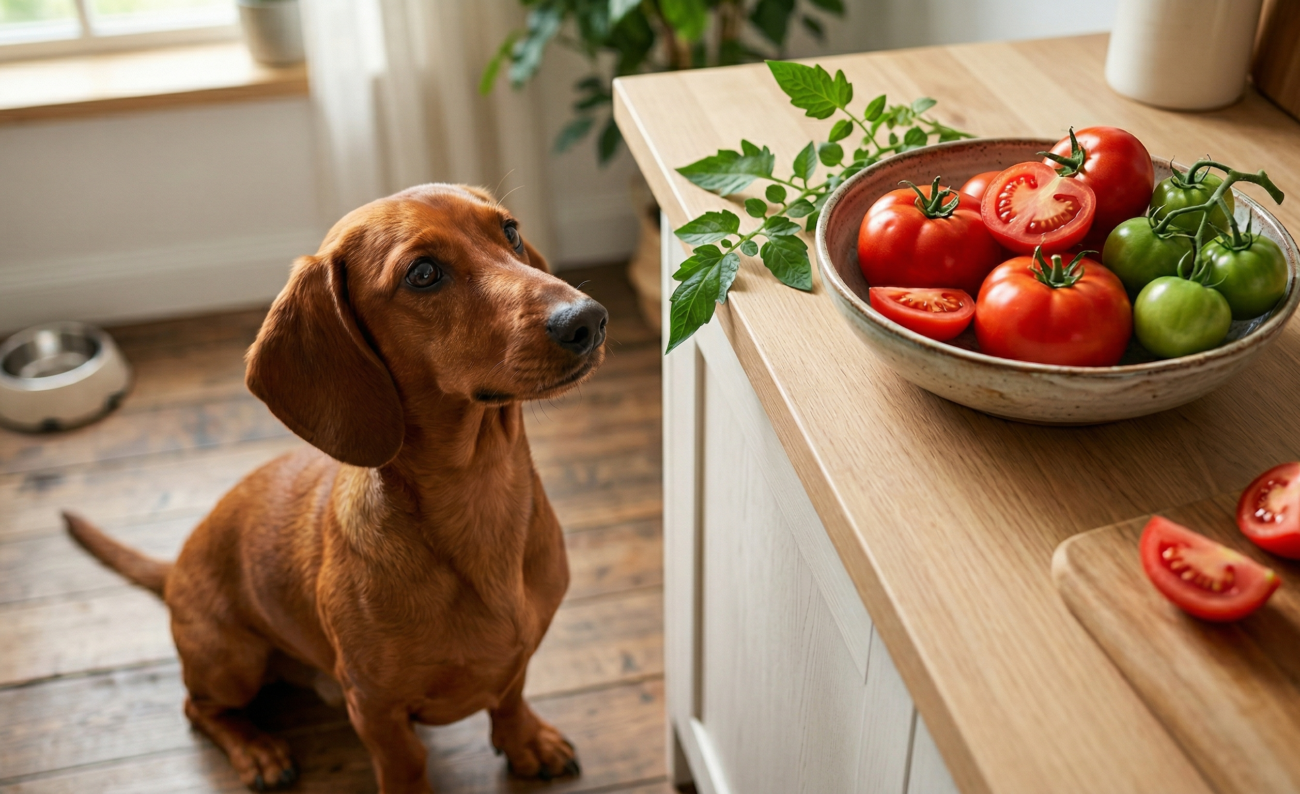 czy pies może jeść pomidory