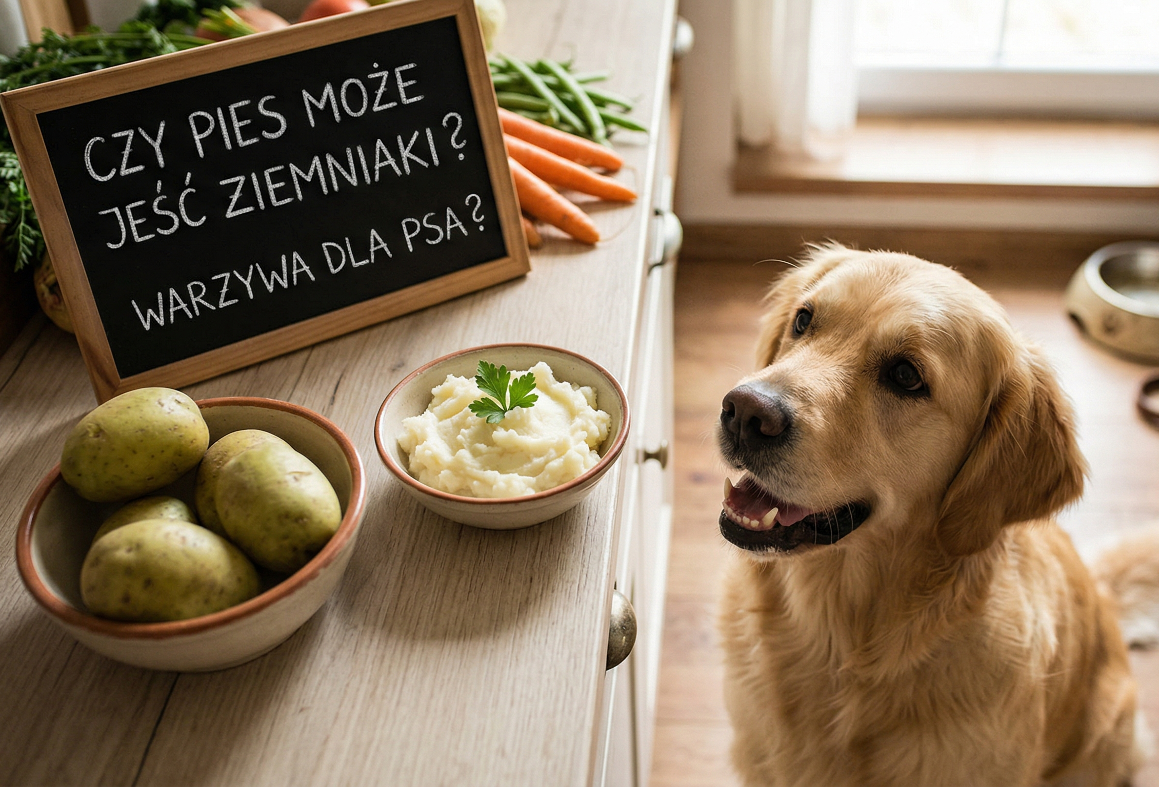 Czy pies może jeść ziemniaki?