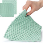 Mata do lizania dla Psa Kota Spowalniająca Antystresowa 20x20 cm Miętowa