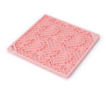 Mata do lizania dla Psa Kota Spowalniająca Antystresowa 20x20cm Różowa Lick - obrazek 3