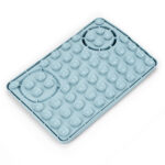 Mata do lizania dla psa Duża Spowalniająca Jedzenie Z ŁOPATKĄ 30x20 cm - obrazek 3