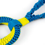 Szarpak dla psa Zabawka Mocny Duży Wytrzymały Koło z Amortyzatorem 43x15 cm - obrazek 3