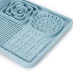 Mata do lizania dla psa Duża Spowalniająca Jedzenie Z ŁOPATKĄ 30x20 cm - obrazek 4