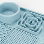 Mata do lizania dla psa Duża Spowalniająca Jedzenie Z ŁOPATKĄ 30x20 cm - obrazek 5