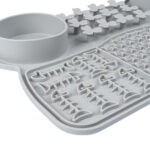 Mata do lizania dla psa Spowalniająca Antystresowa Tacka Duża 38x25 cm - obrazek 7