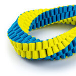 Zabawka dla psa Szarpak Mocny Duży Wytrzymały Gryzak z Taśmy Ósemka 25x11cm - obrazek 3